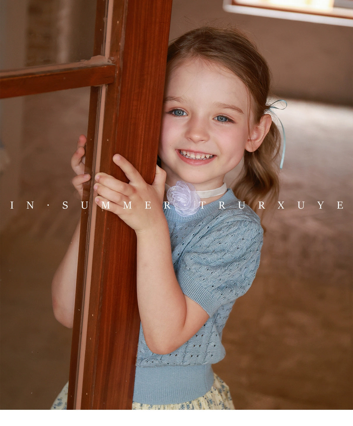 Angelic Girl's Knitted Princess Romper