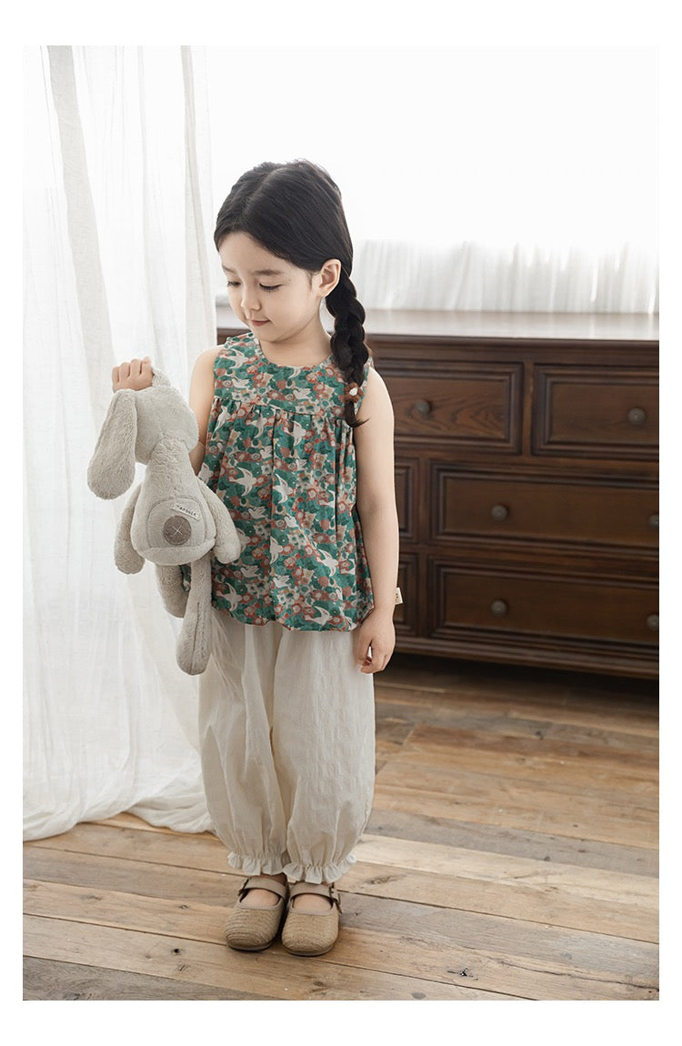 Cool and Comfortable Wide-Leg Pants for Girls in Summer