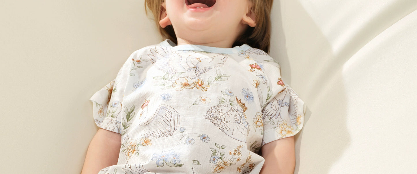 Breathable Pure Cotton Separate-suit