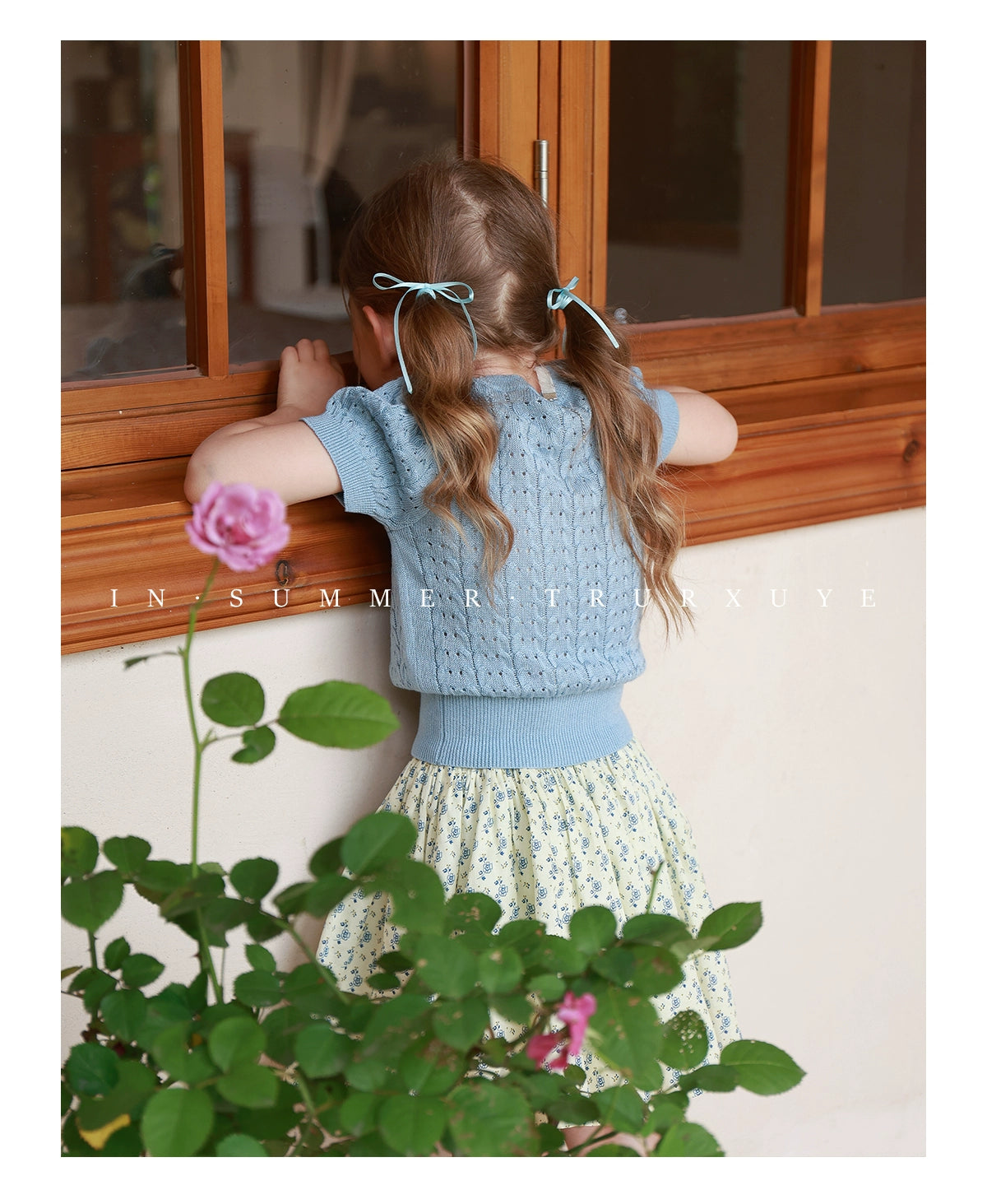 Angelic Girl's Knitted Princess Romper