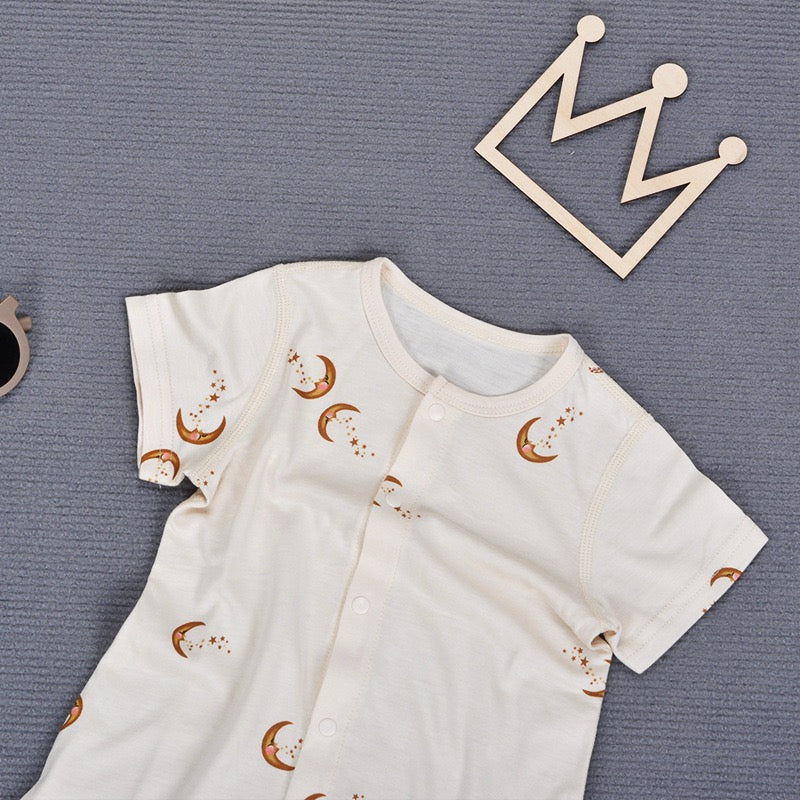 Cute Pure Cotton Bodysuit for Baby Boys