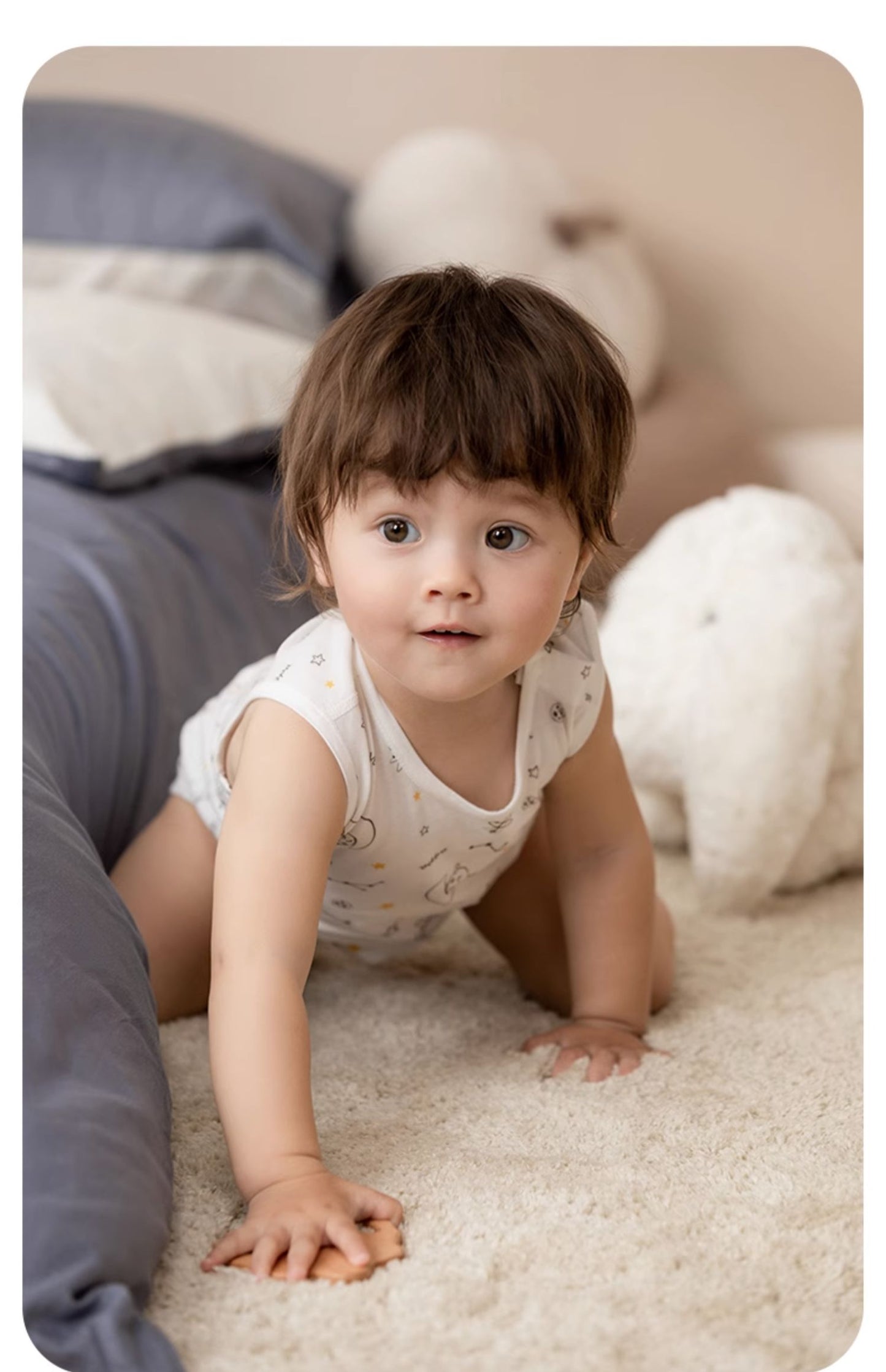 Angelic Baby summer sleeveless cotton  bodysuit