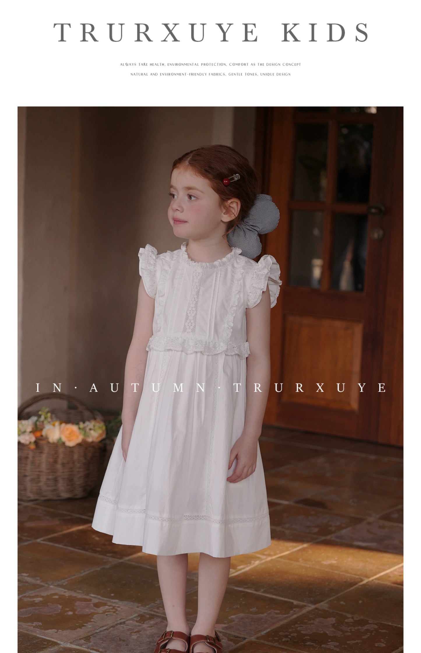 Angelic Sweet and Cute Pure Cotton Dress