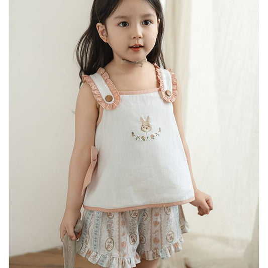 Angelic Girl's Knitted Princess Romper