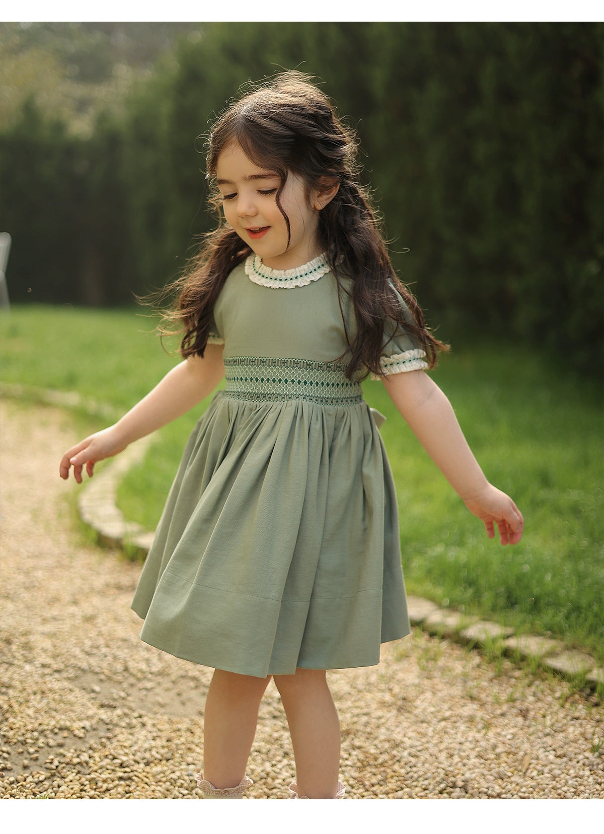 Amazing Sweet and Cute Pure Cotton Dress