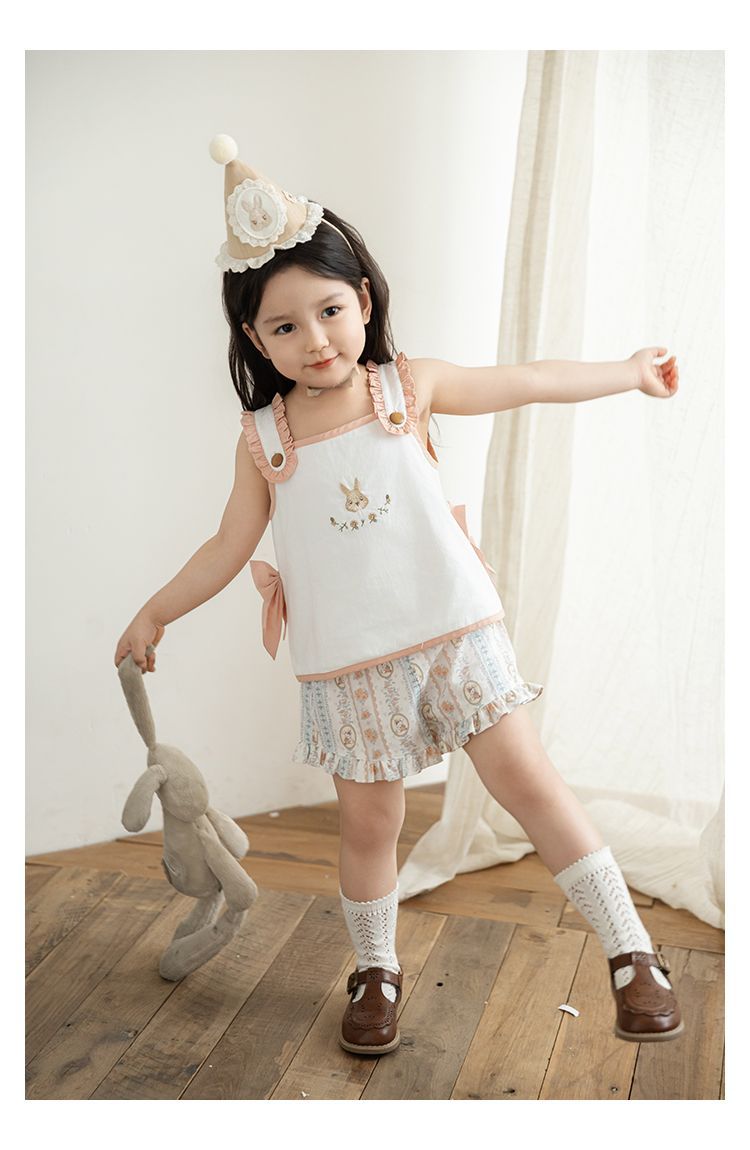 Angelic Girl's Knitted Princess Romper