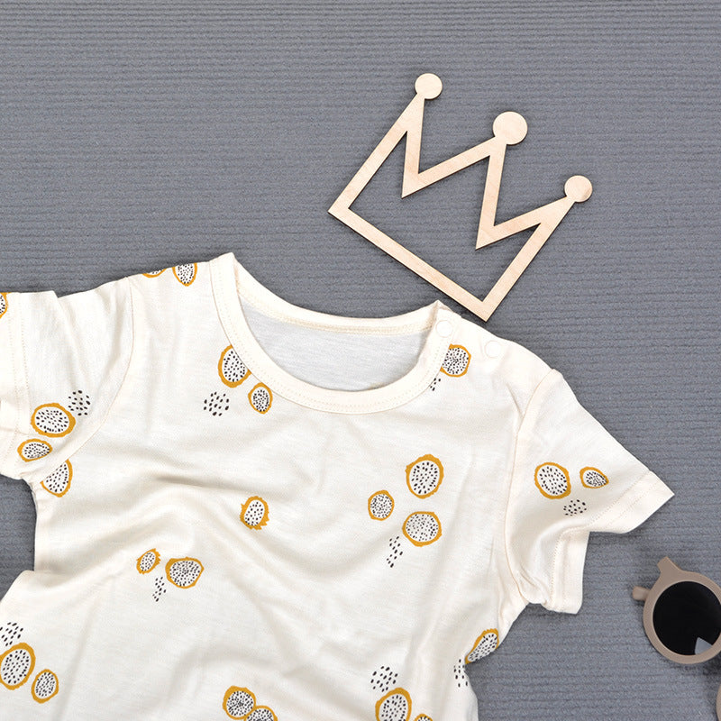 Girl's Knitted Princess Romper