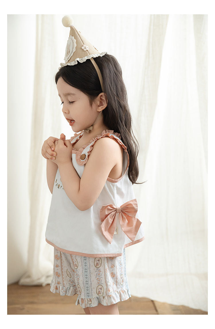 Angelic Girl's Knitted Princess Romper