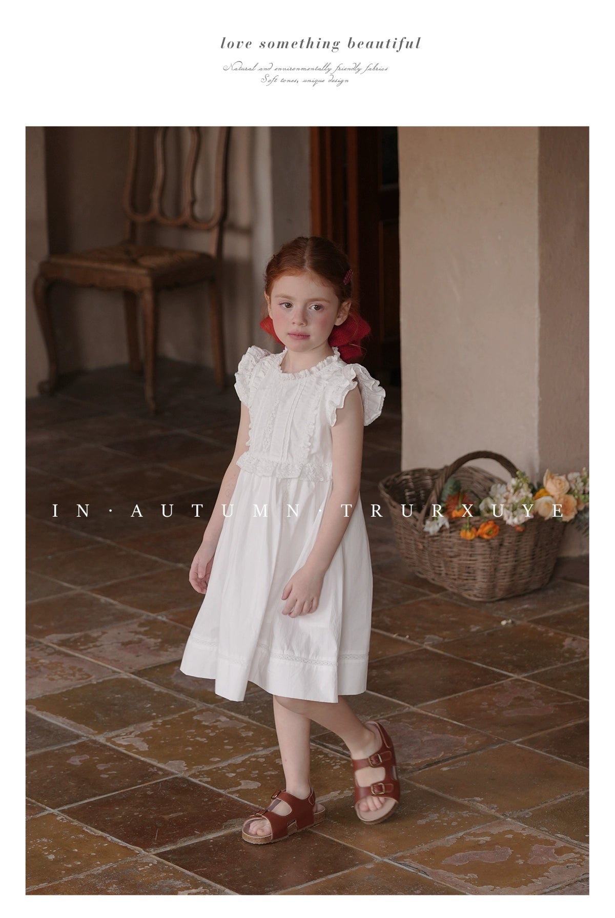 Angelic Sweet and Cute Pure Cotton Dress
