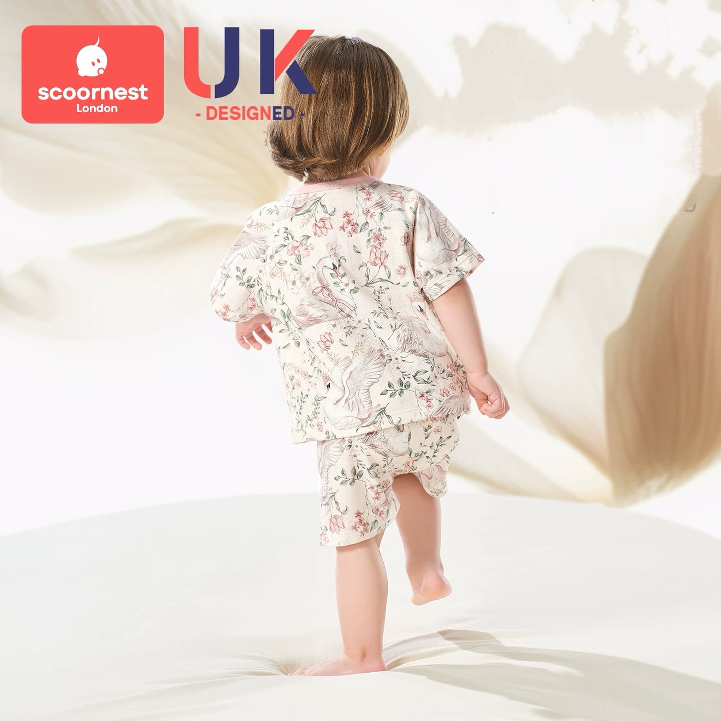 Breathable Pure Cotton Separate-suit