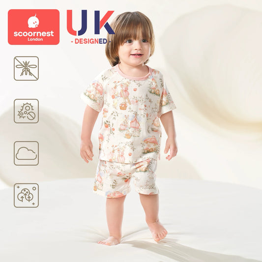 Breathable Pure Cotton Separate-suit