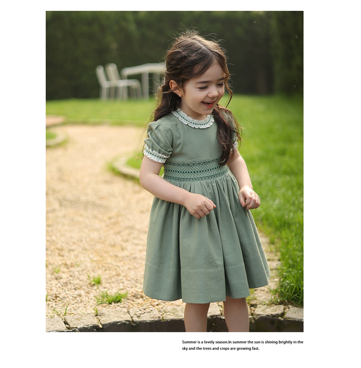 Amazing Sweet and Cute Pure Cotton Dress