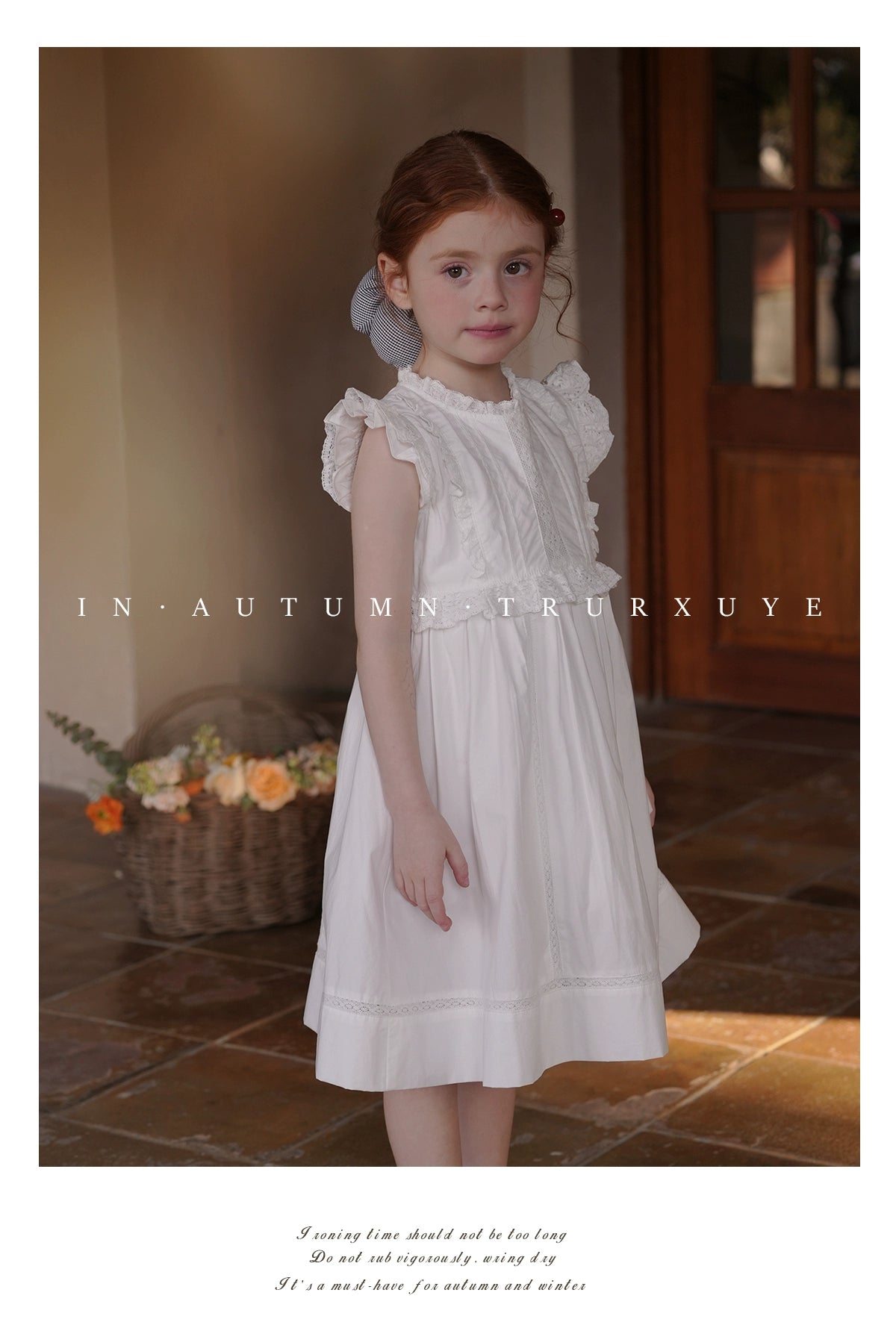 Angelic Sweet and Cute Pure Cotton Dress