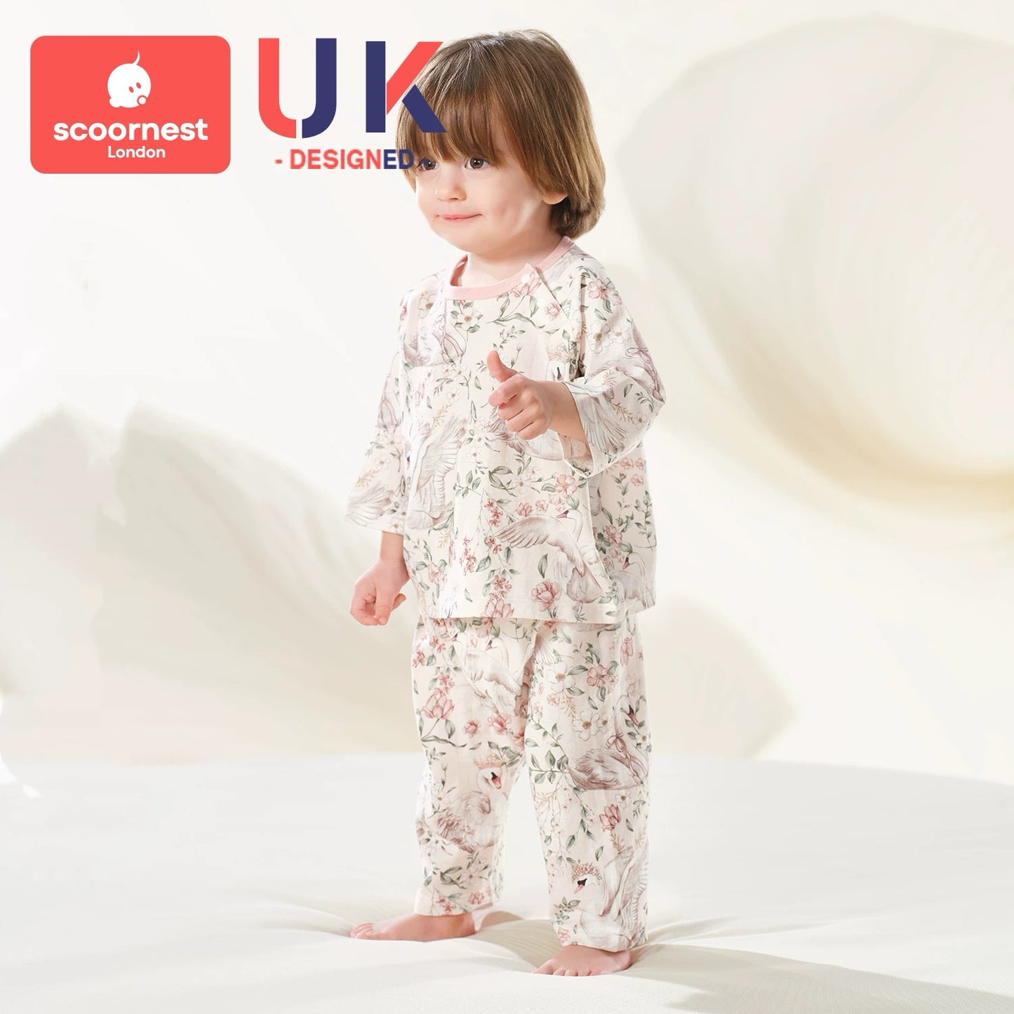 Breathable Pure Cotton Separate-suit
