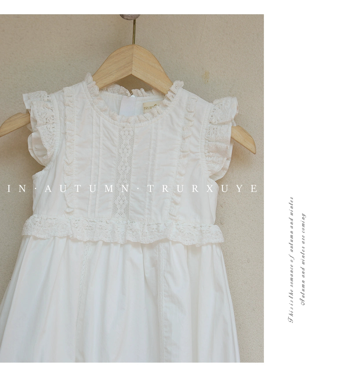Angelic Sweet and Cute Pure Cotton Dress
