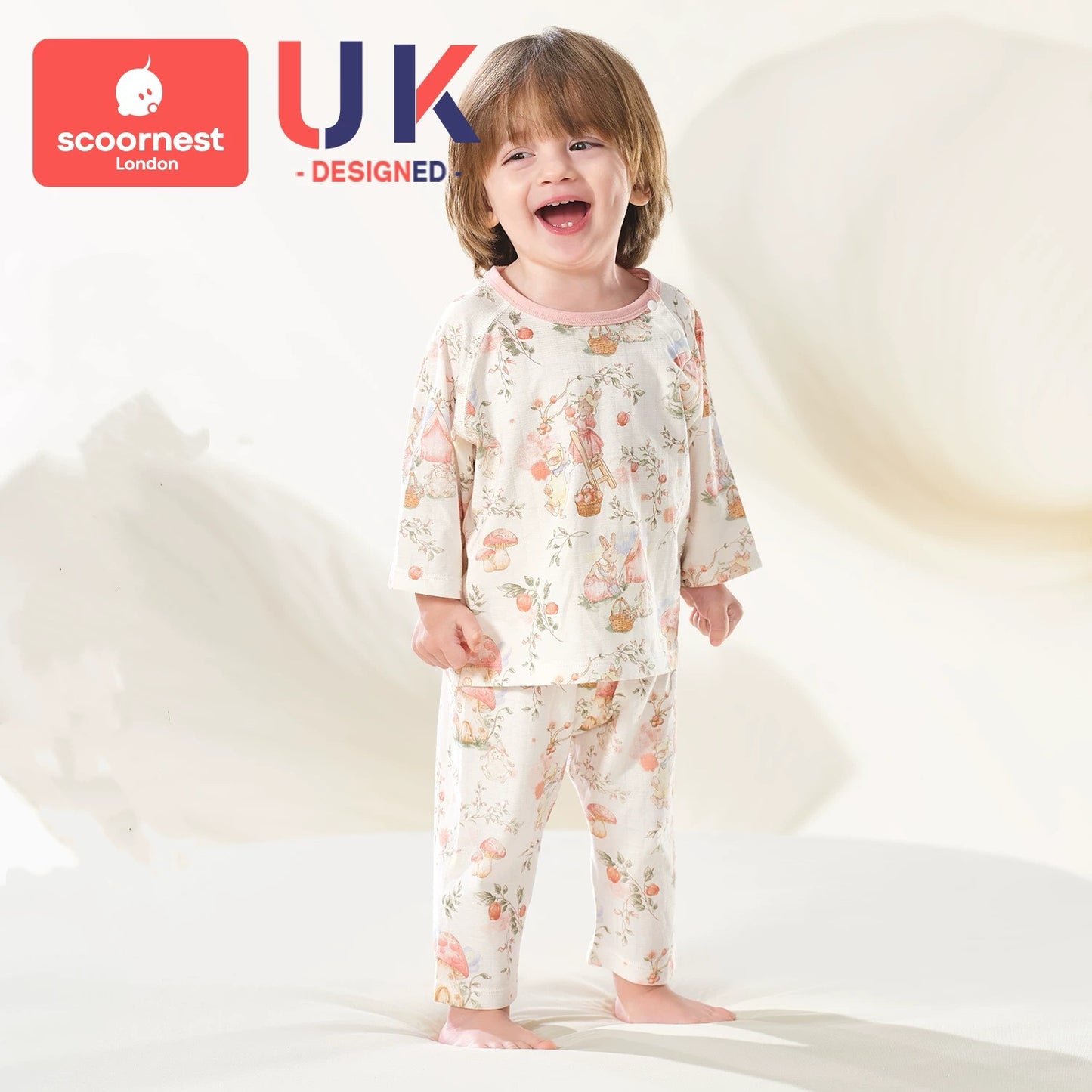 Breathable Pure Cotton Separate-suit
