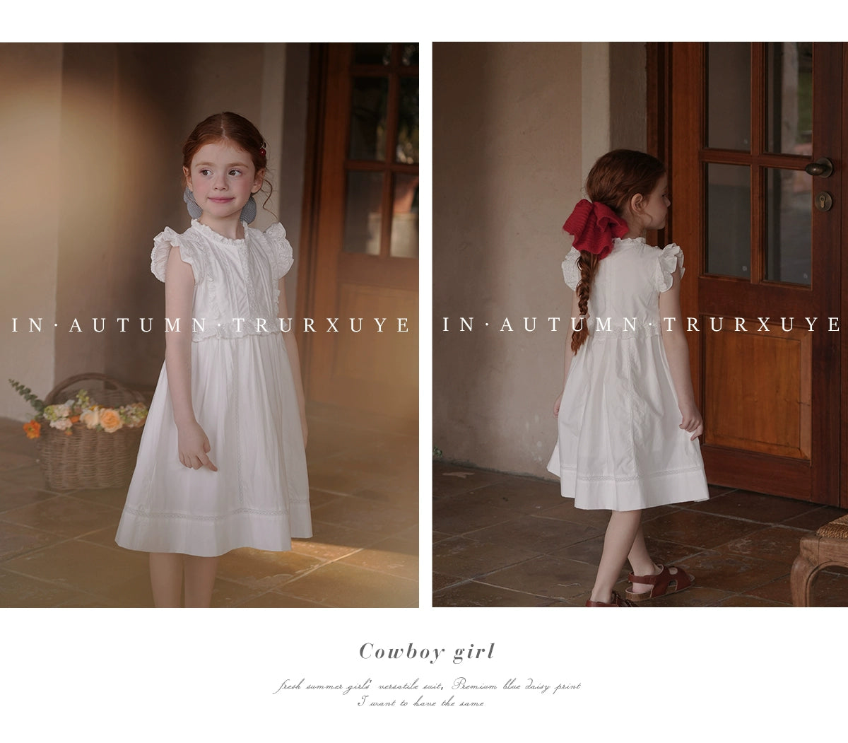Angelic Sweet and Cute Pure Cotton Dress
