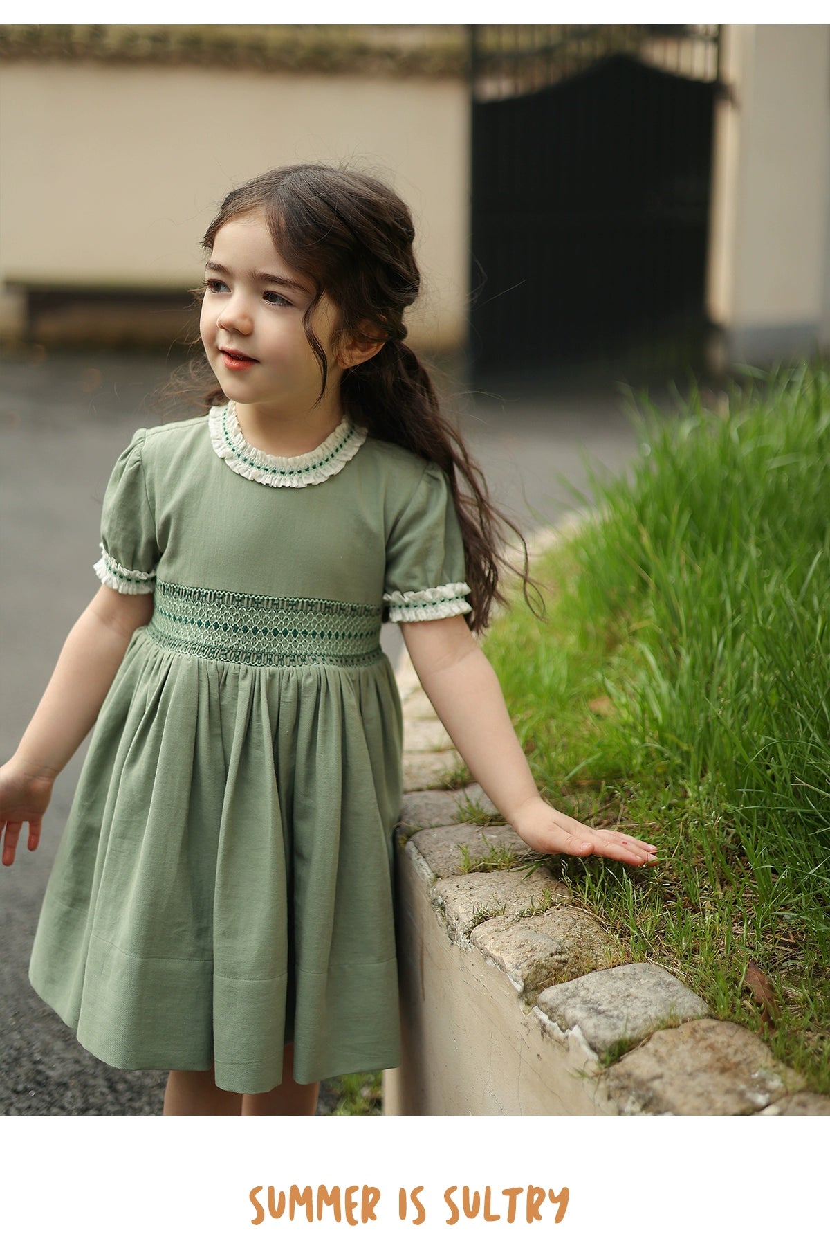Amazing Sweet and Cute Pure Cotton Dress