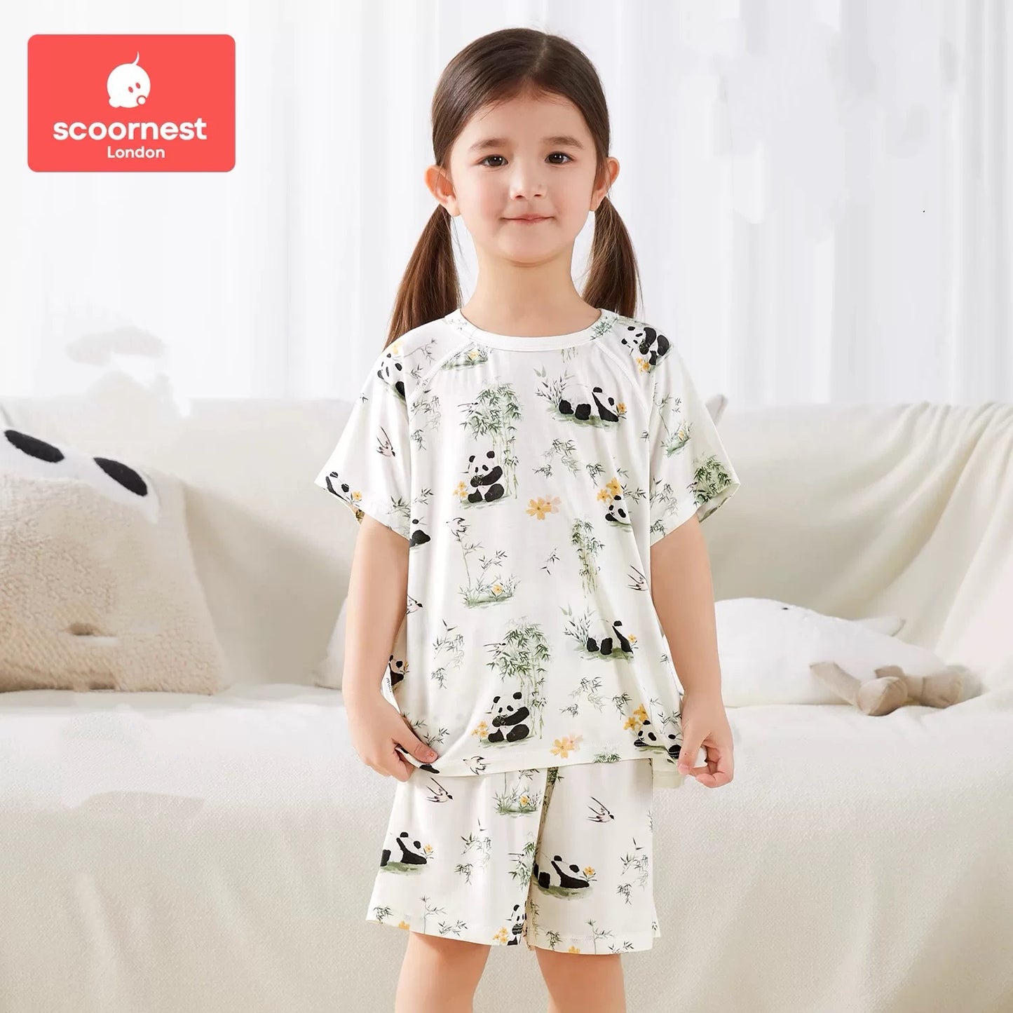 Breathable Pure Cotton Separate-suit