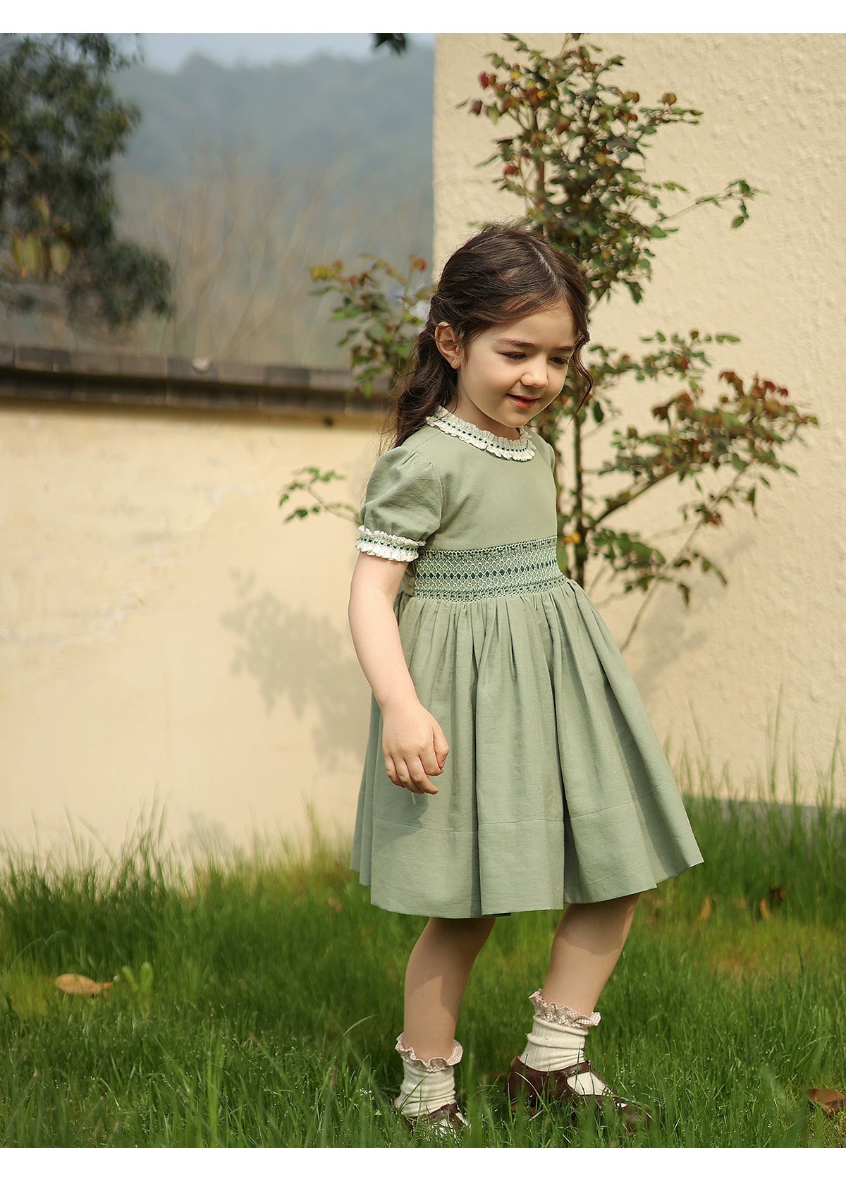 Amazing Sweet and Cute Pure Cotton Dress