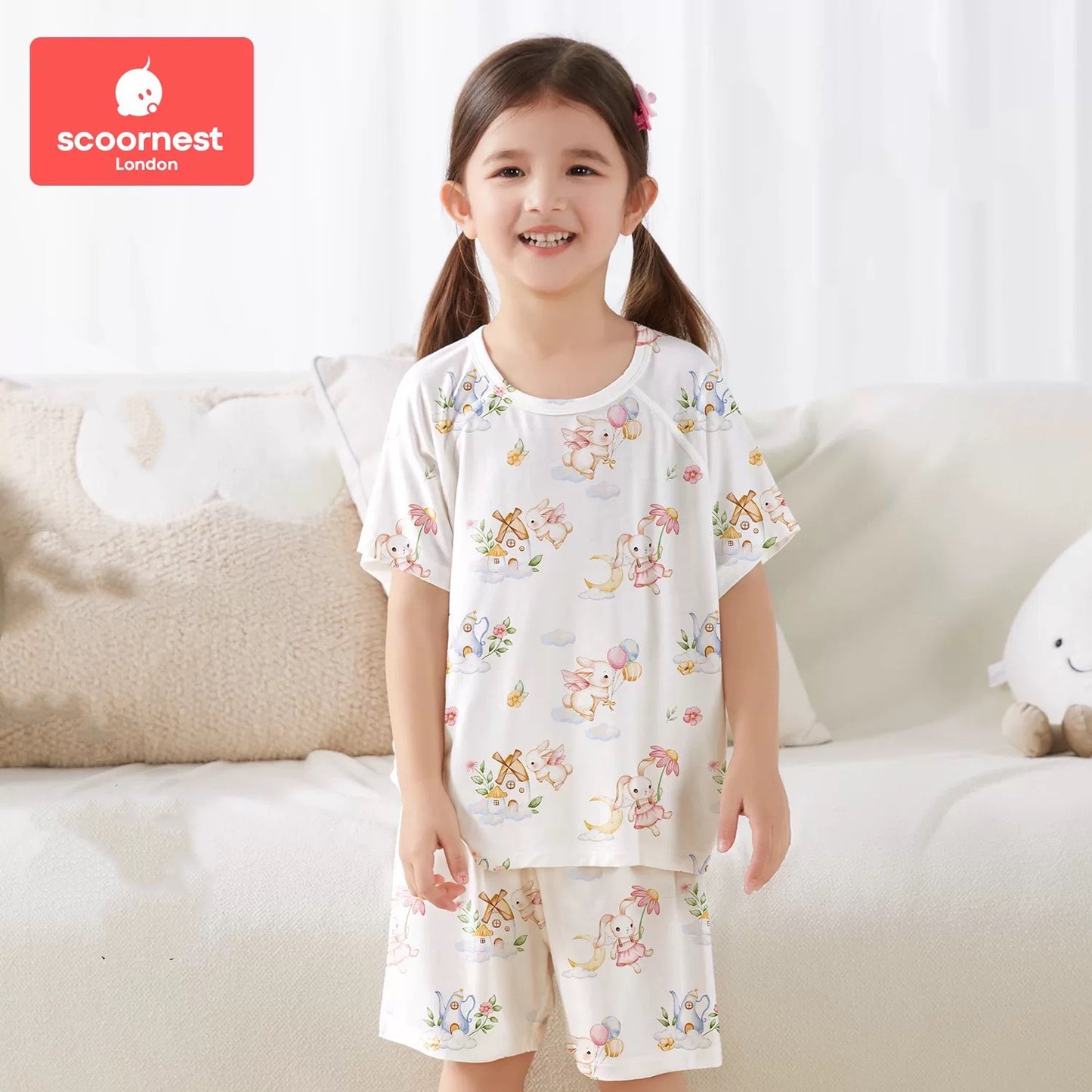 Breathable Pure Cotton Separate-suit