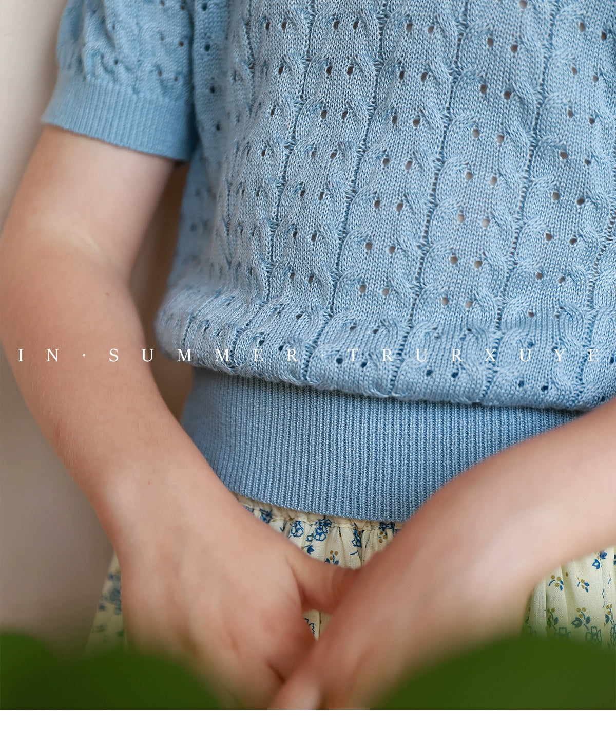 Angelic Girl's Knitted Princess Romper