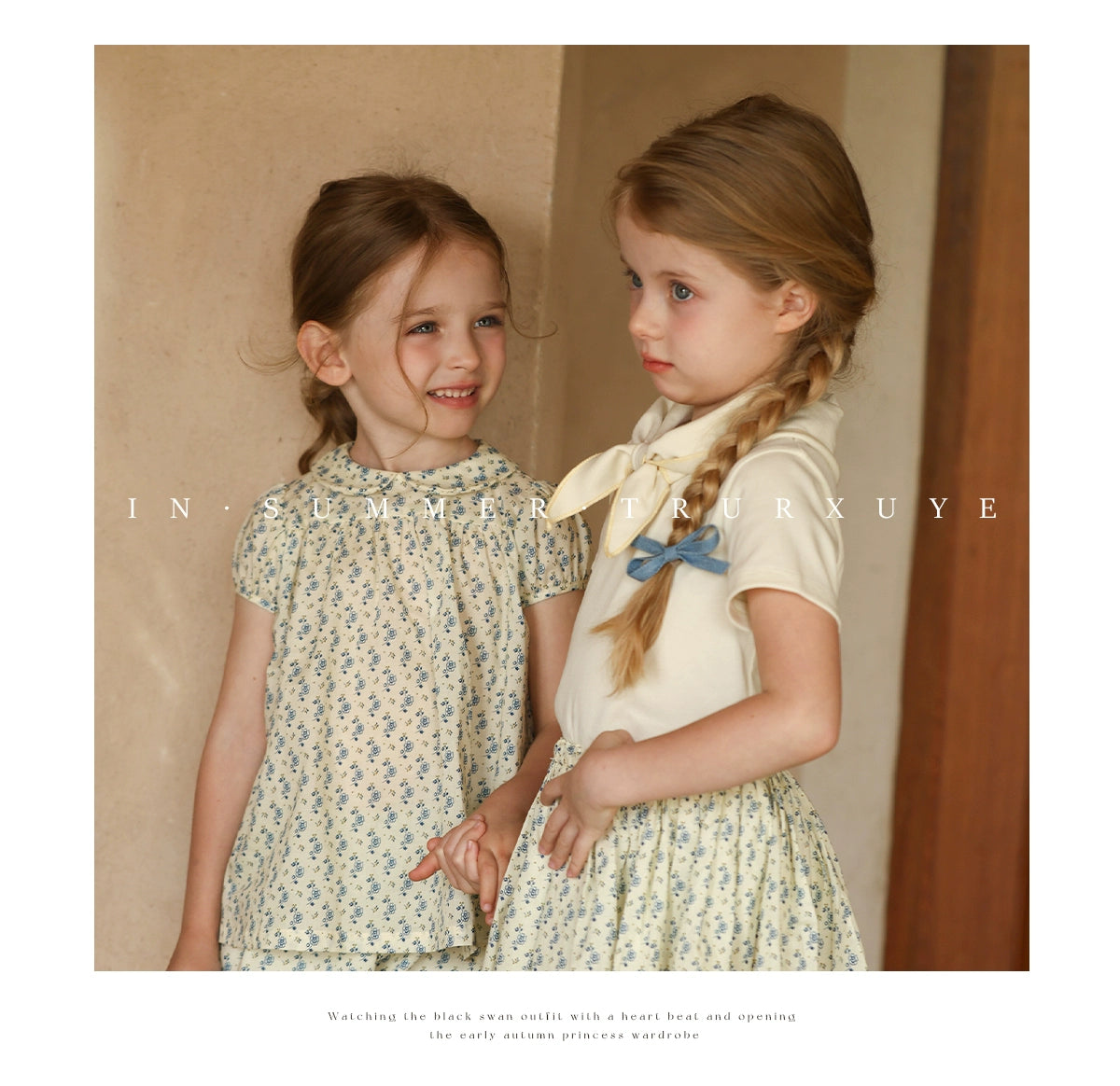 Angelic Bow tie short sleeve baby girl T-shirt