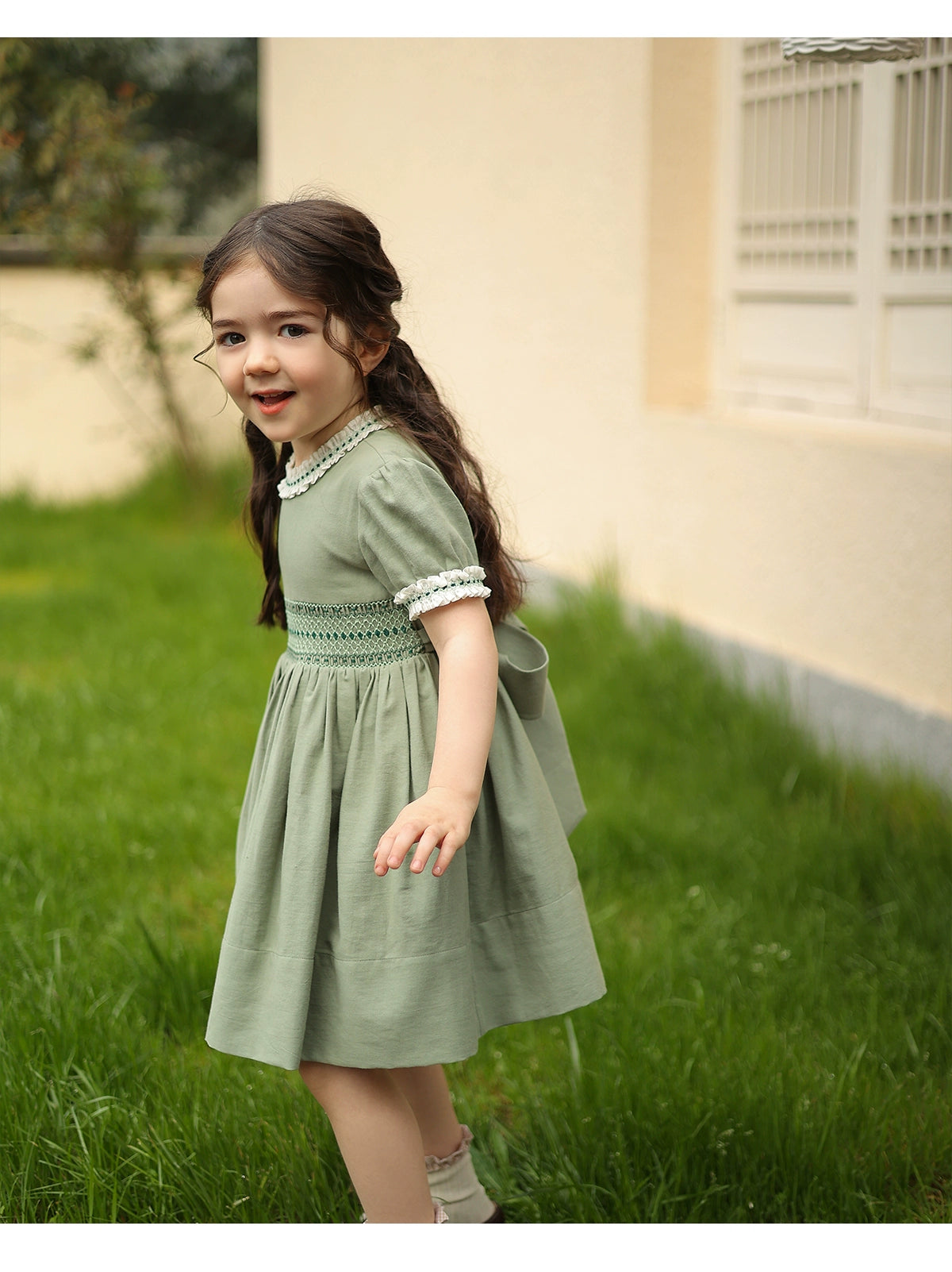 Amazing Sweet and Cute Pure Cotton Dress