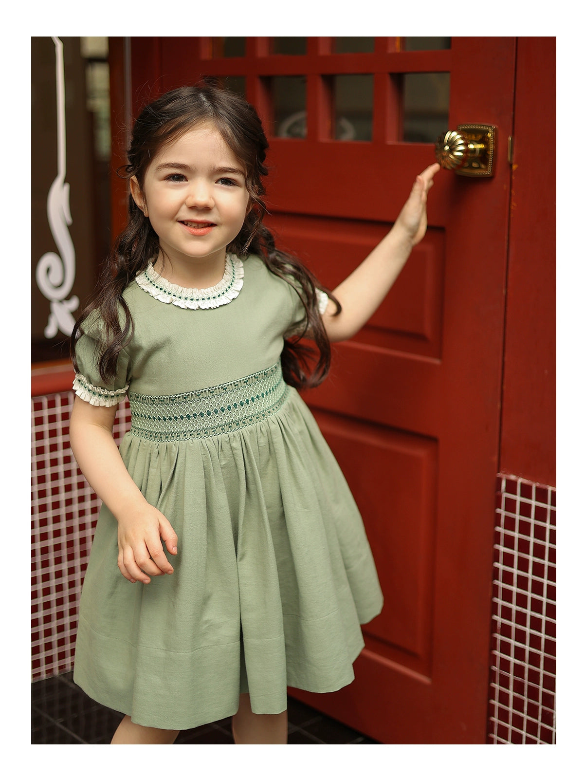 Amazing Sweet and Cute Pure Cotton Dress
