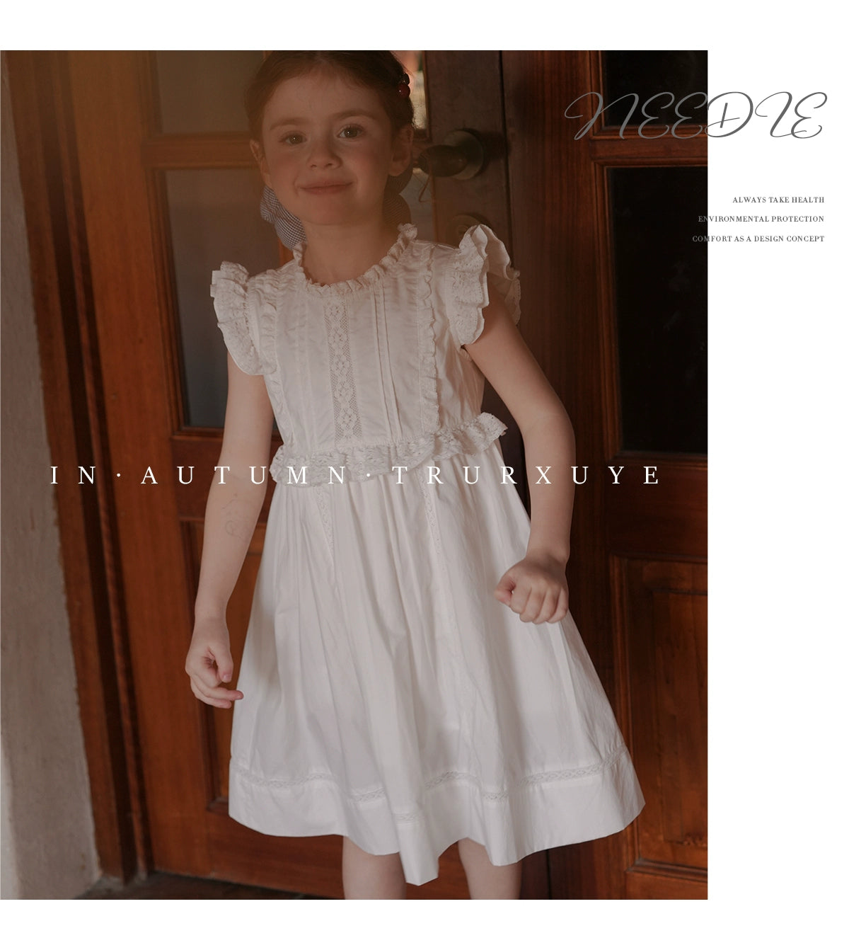 Angelic Sweet and Cute Pure Cotton Dress