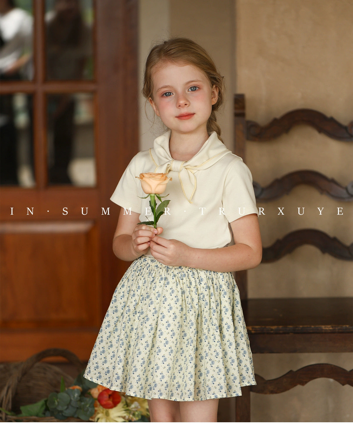 Angelic Girl's Knitted Princess Romper