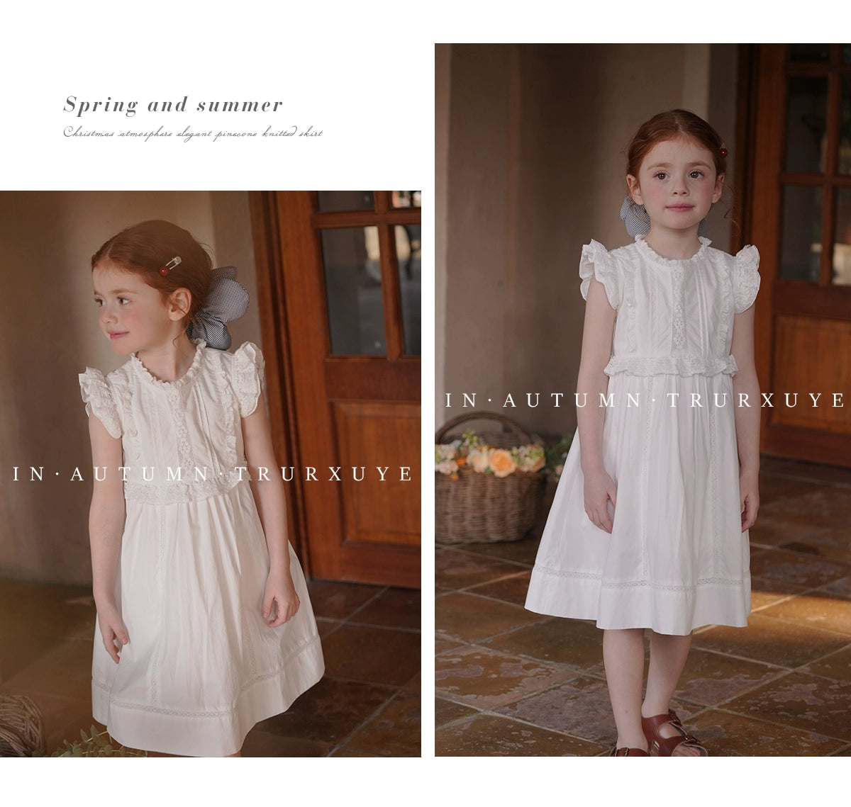Angelic Sweet and Cute Pure Cotton Dress