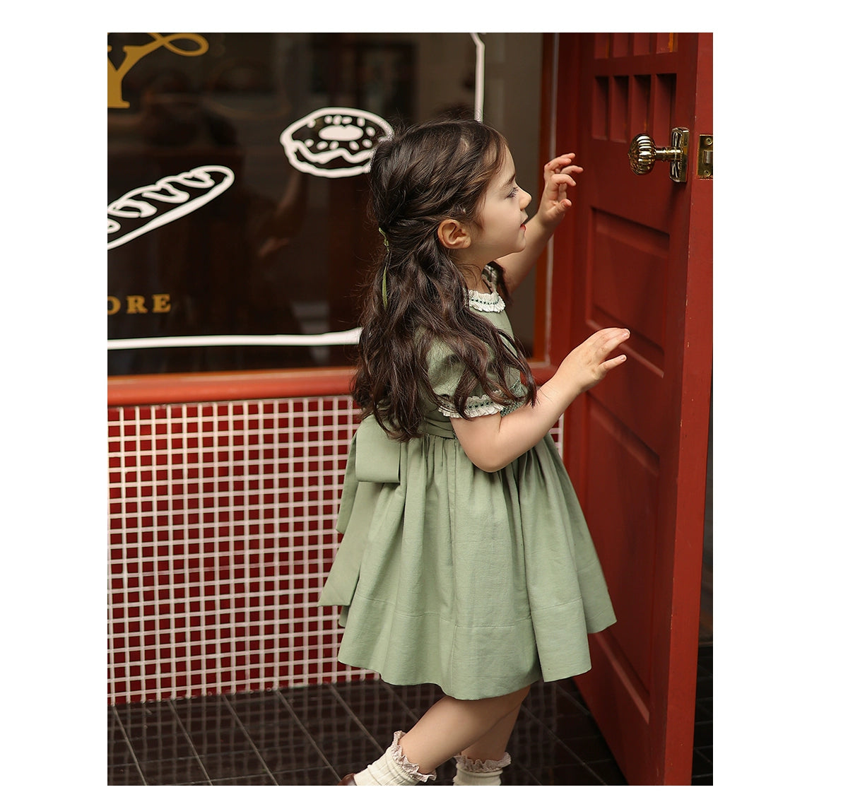 Amazing Sweet and Cute Pure Cotton Dress