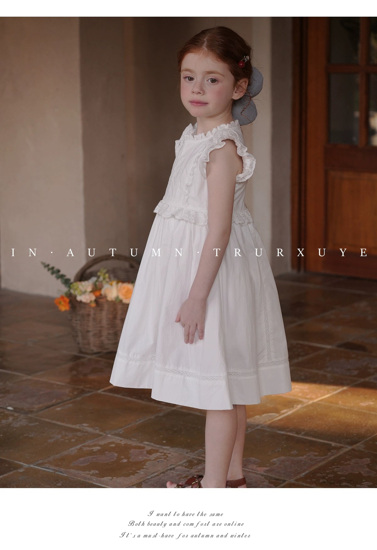 Angelic Sweet and Cute Pure Cotton Dress