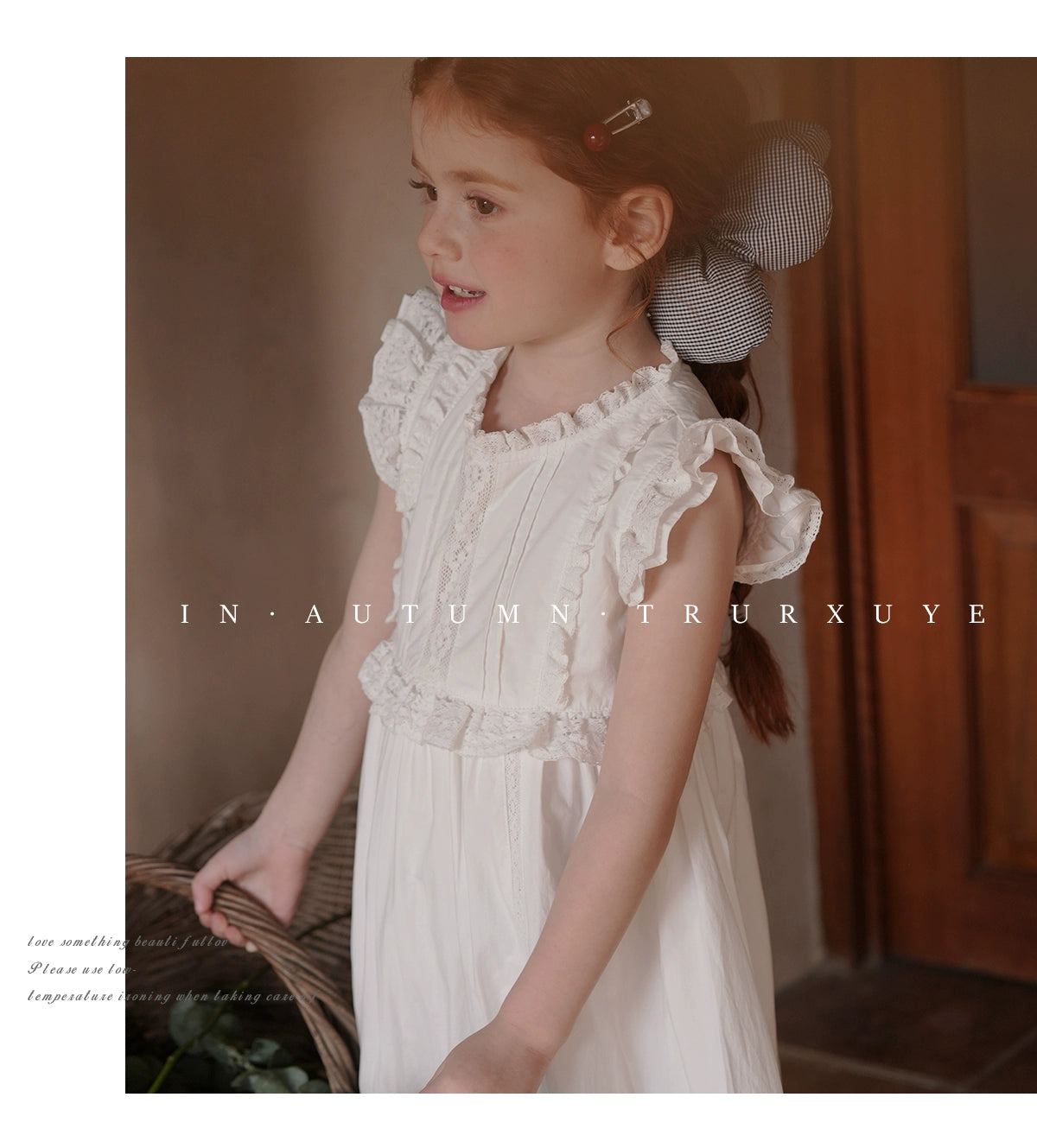 Angelic Sweet and Cute Pure Cotton Dress
